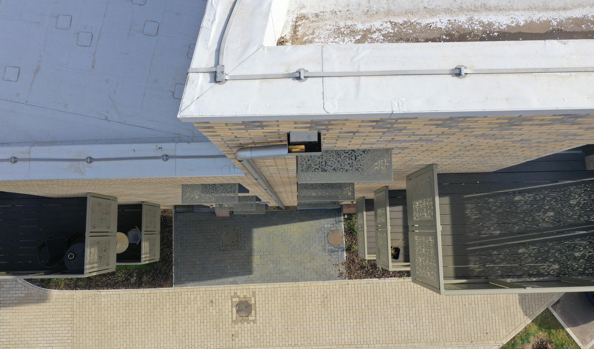 Drone roof survey by Proper Property Planning